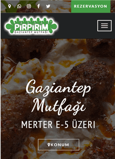 Pirpirim restoran resmi